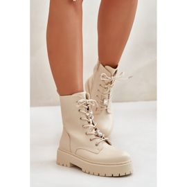 Step in style Workers Model Avorira HB-268 Beige - Lépjen stílusosan bézs