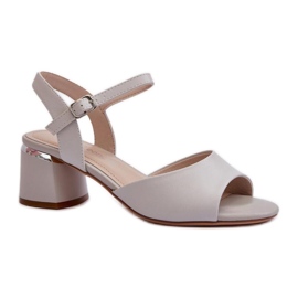 Step in style Szandálok Modell Sergio Leone SK876 Szürke - Lépj stílusosan