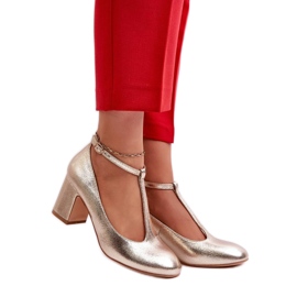 Step in style Szivattyúk Raniyah 834283 arany - Lépjen stílusosan sárga