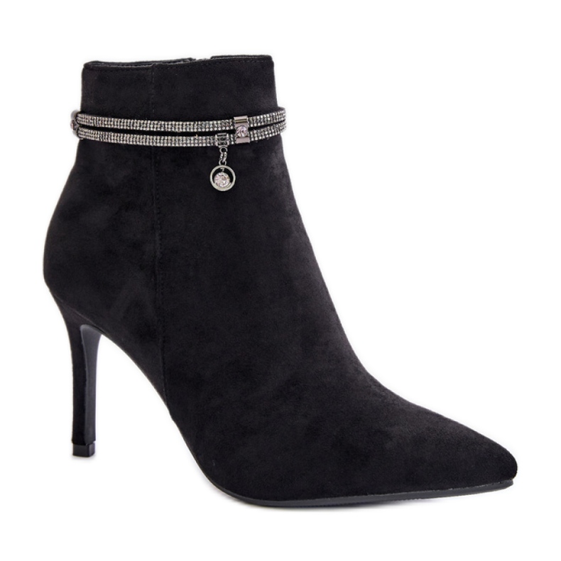 Step in style Bakancs Vinceza 16469 fekete - Lépjen stílusosan