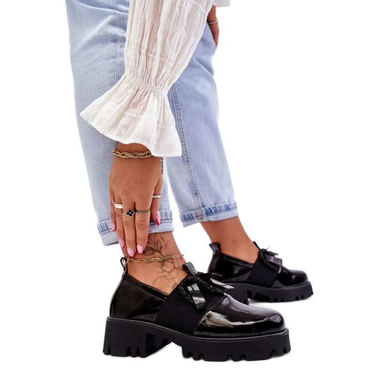 Step in style Keily MR-Y85 modell fekete cipő - Lépjen stílusosan