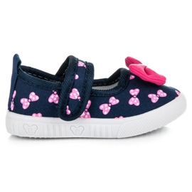 Cipők masnival kék Cipők masnival kék