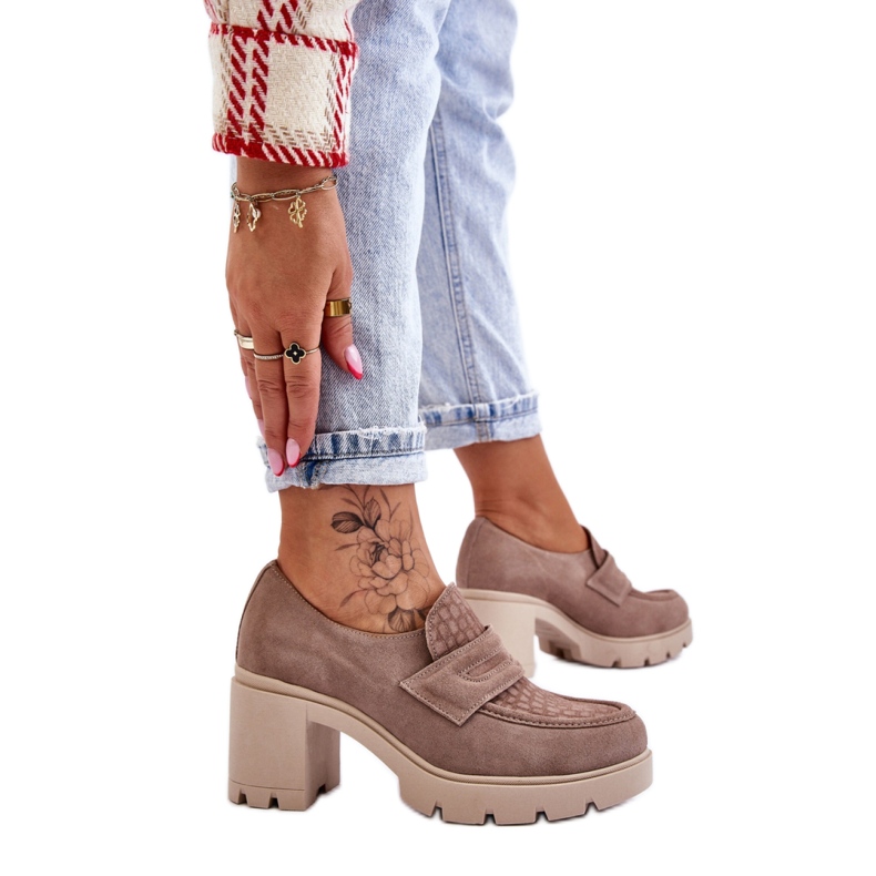 Step in style Cipő Arabell 20125 Dark Beige modell - Lépj stílusosan bézs