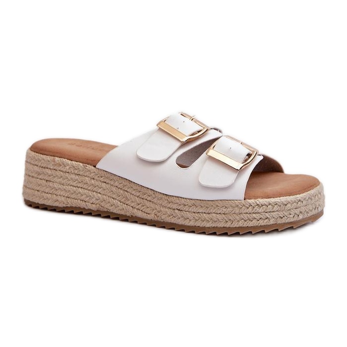Step in style Zaloemi C-315 modell szandál-flip-flop fehér - Lépjen stílusosan