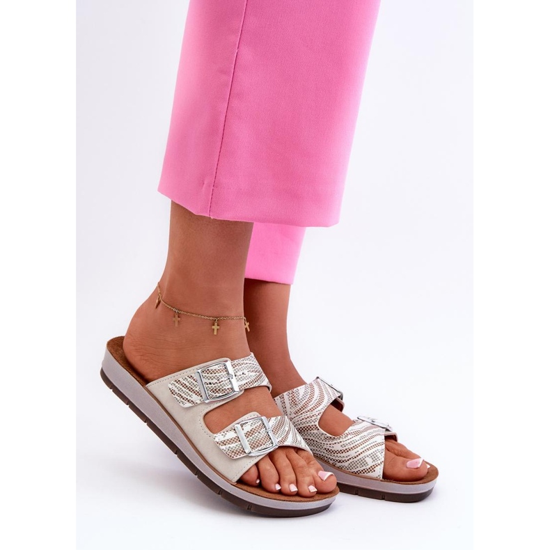 Step in style Szandál flip-flop Inblu CP000045 bézs modell - Lépjen stílusosan