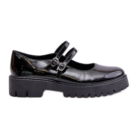 Step in style Cipők Modell Rialuna 1816-1 Fekete lakk - Lépj stílusosan