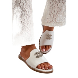 Elegáns női papucs S.Barski Silvertől szürke