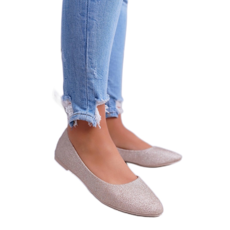 Step in style Balett lakások Modell Tiffy CC200P Gold - Lépjen stílusosan sárga