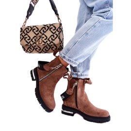 Step in style Bakancs Calvaro NC1279 Barna - Lépj stílusosan