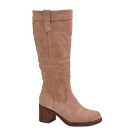 Step in style Csizma Modell Erisorae CHC321 Bézs - Lépj stílusosan