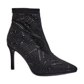 S.Barski HY42-161 Fekete csizma S.Barski HY42-161 Fekete csizma