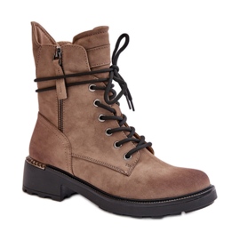 Evento Velúr dolgozók dekoratív cipzárral bézs