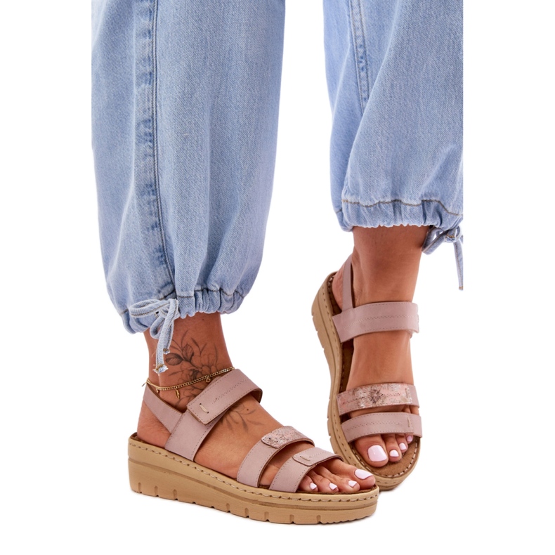 Step in style Szandál Modell Fresh Look 23-46011 Pink - Lépjen stílusosan rózsaszín