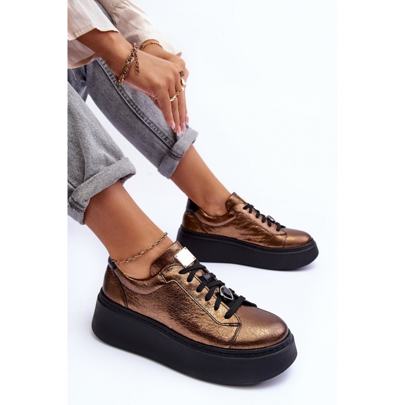 Női sportcipő Maciejka 06191-24 réz barna