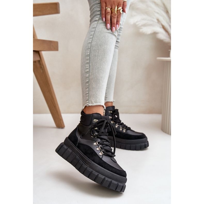 Step in style Bakancs Jelenia 24BT26-7928 Fekete - Lépjen stílusosan