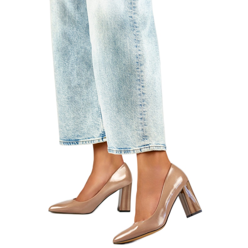 Női Patent szivattyúk GD-FL486A-T, bézs