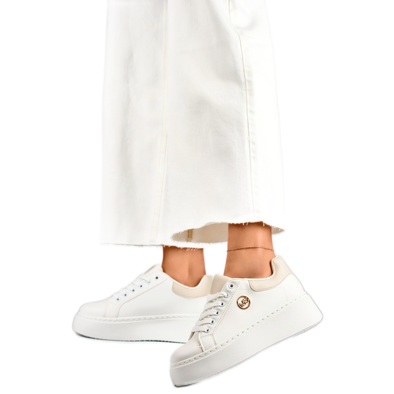 Női sportcipő TL249-9-8W/BE fehér