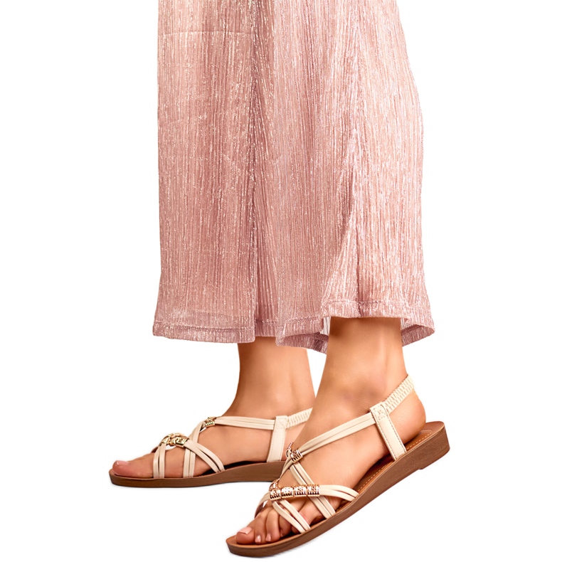 Női szandál PS06BE bézs