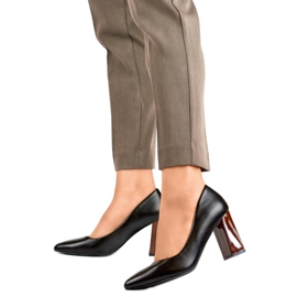 Női pumpák GD-FL486A-B fekete