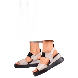 Női ékszandál GD-LH2002T, bézs