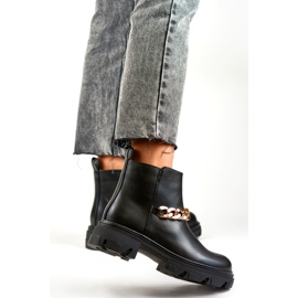 Modell D42B Fekete csizma - PRIMO