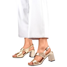 Női szandál GD-FL1146GO Gold aranysárga