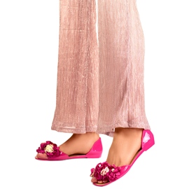 Női balerina cipő díszítéssel CK298FU rózsaszín Női balerina cipő díszítéssel CK298FU rózsaszín