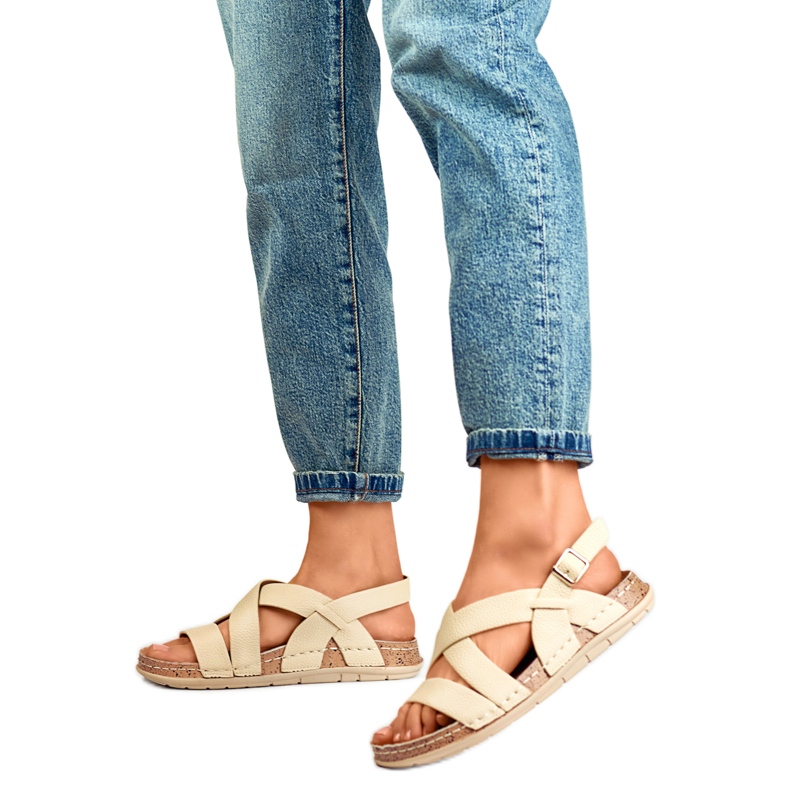 Női szandál G3179-7BE bézs