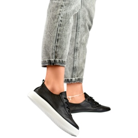 Modell 777-1B Fekete tornacipő - PRIMO