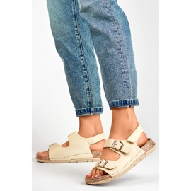 Szandál Modell G3180-7BE Bézs - PRIMO