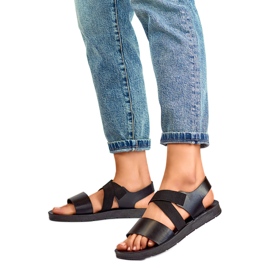 Női szandál LEI527B fekete Női szandál LEI527B fekete