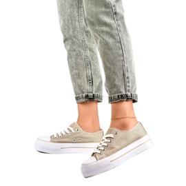 PRIMO Cipők Modell QY832-36D.G Szürke