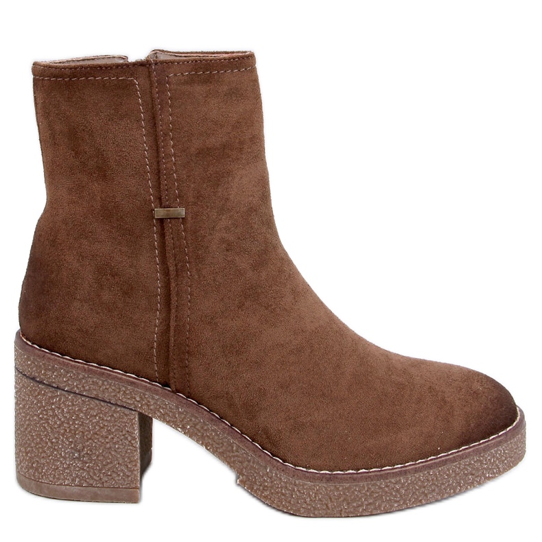 Filly Green stabil sarkú bokacsizma barna