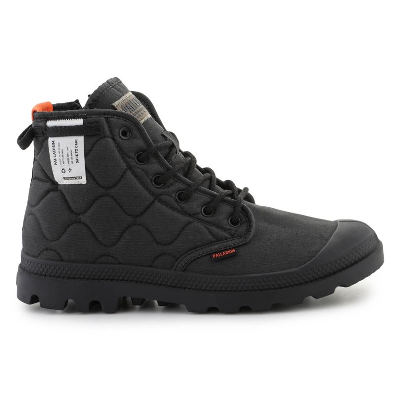 Palladium Pampa Re-Quilted 74386-008-M cipő fekete