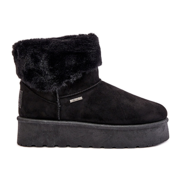Platform hócsizma szőrmével Big Star OO274A108 fekete Platform hócsizma szőrmével Big Star OO274A108 fekete