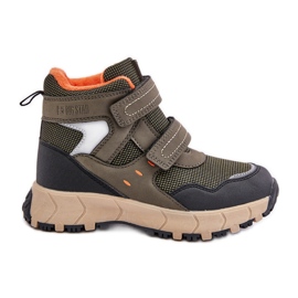 Szigetelt gyerek hócsizma Big Star OO374129 Khaki zöld