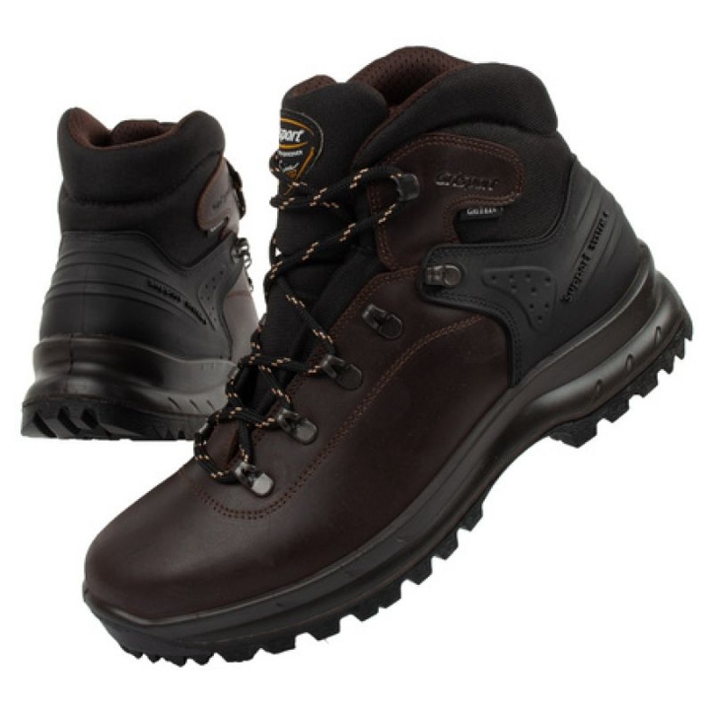 Grisport Marrone Pecos 13229P8G trekking cipő barna