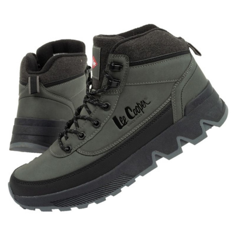 Lee Cooper LCJ-24-01-2951M téli csizma szürke