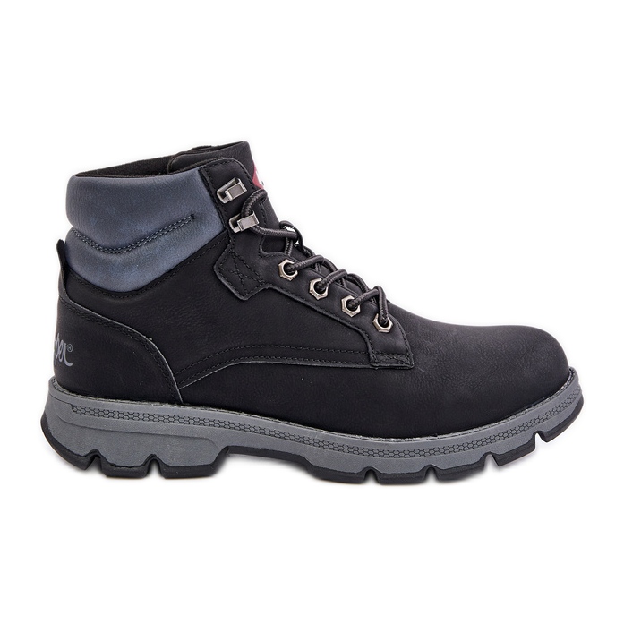 Lee Cooper férfi túracipő Trappers LCJ-24-01-2948 fekete