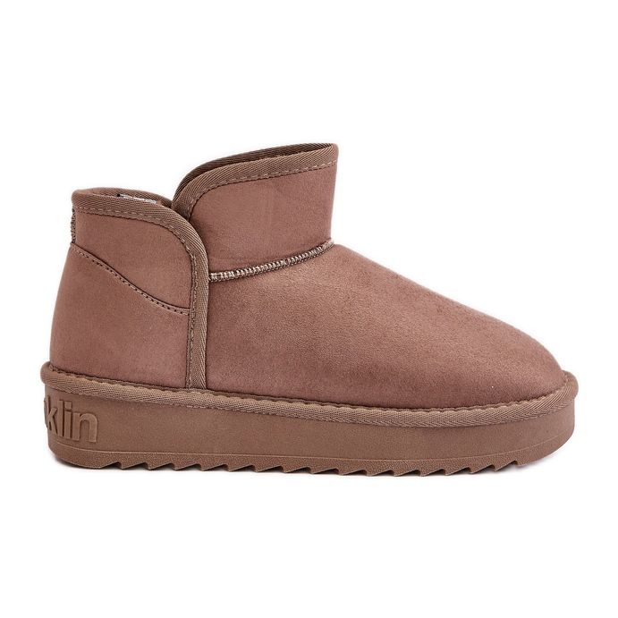 Női platform hócsizma D.Franklin DFSH370010 Taupe bézs