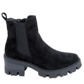 Ragga Black magas sarkú csizma fekete