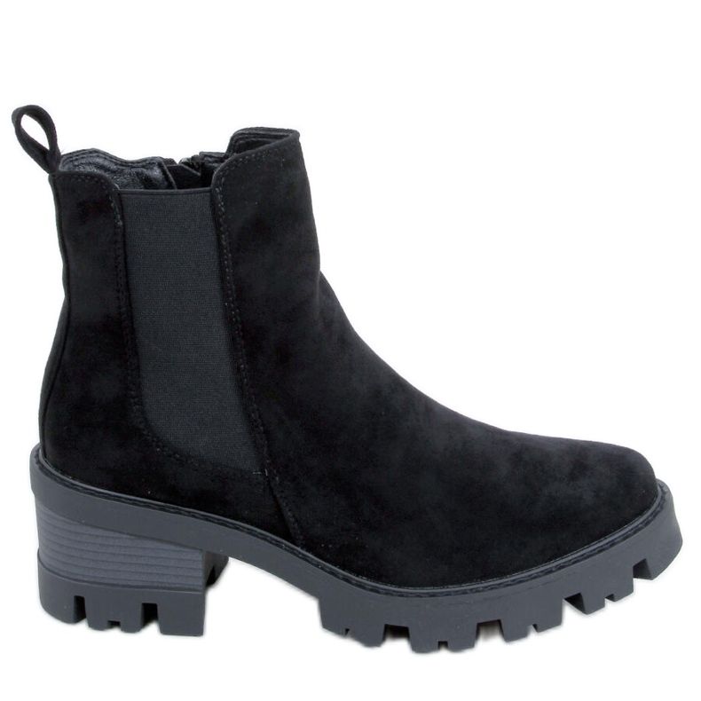 Ragga Black magas sarkú csizma fekete