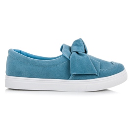 Kiss Angel Kék Cipők Csíkkal Kiss Angel Kék Cipők Csíkkal