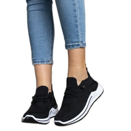 Fekete Gaberla felbújós tornacipő