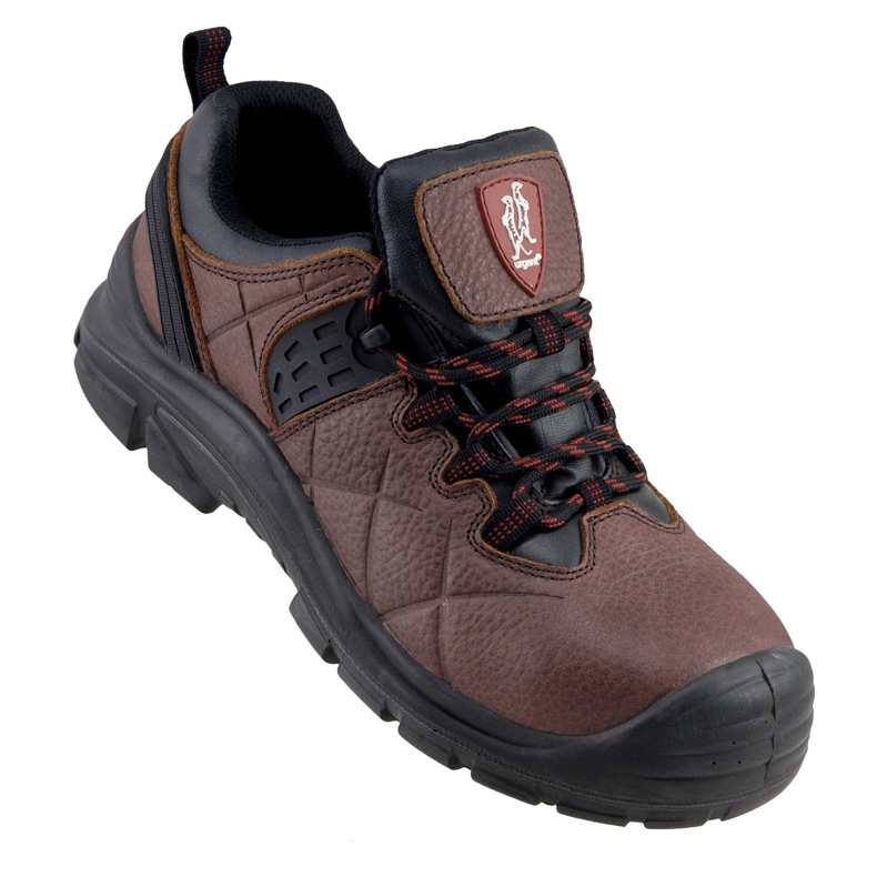 URGENT SÜRGŐS munkacipő fém orrral 248/S1 barna