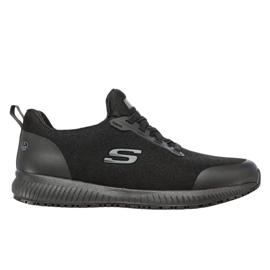 Skechers Work Relaxed Fit Squad Sr Myton 200051EC-BLK cipő fekete