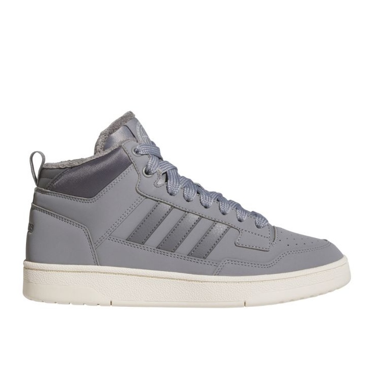 Adidas Rapid Court Mid Winterized JR0169 cipő szürke