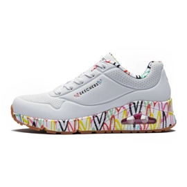 Skechers X Jgoldcrown Uno Loving Love cipő 155506-WHT fehér