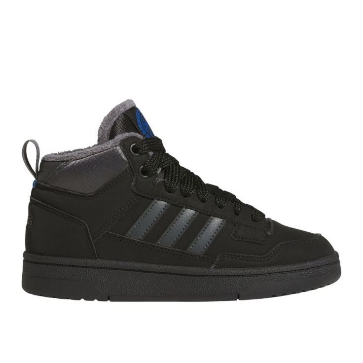 Adidas Rapid Court Mid Winterized JR2804 cipő fekete