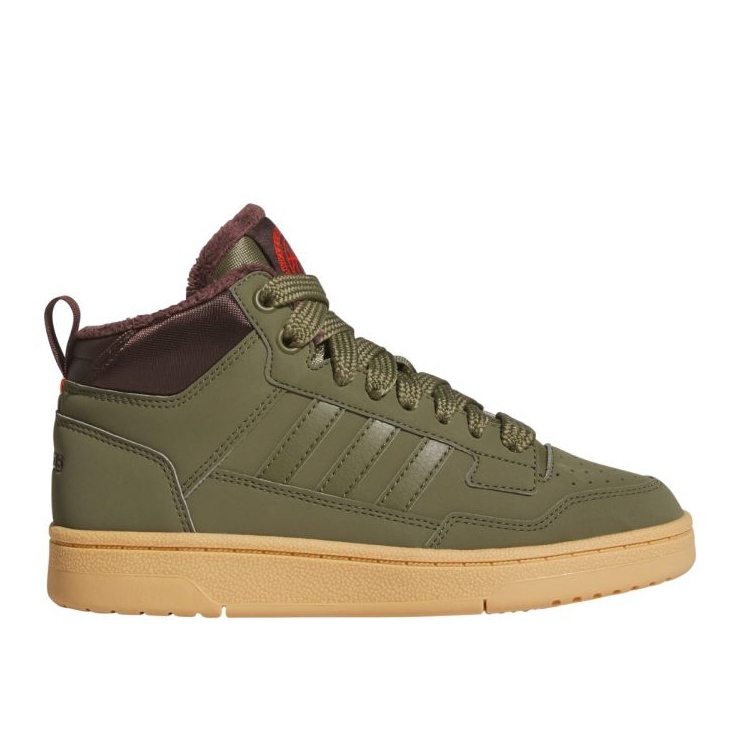 Adidas Rapid Court Mid Winterized JR2813 cipő zöld